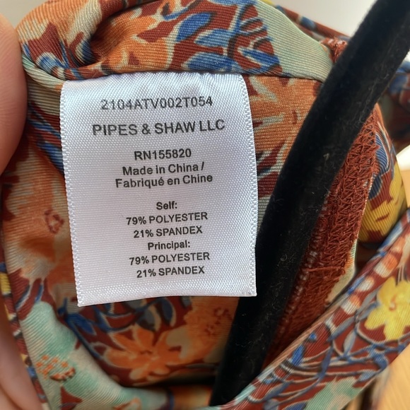 veronica beard MALEA FLORAL SPORT BRA - Picture 10 of 10